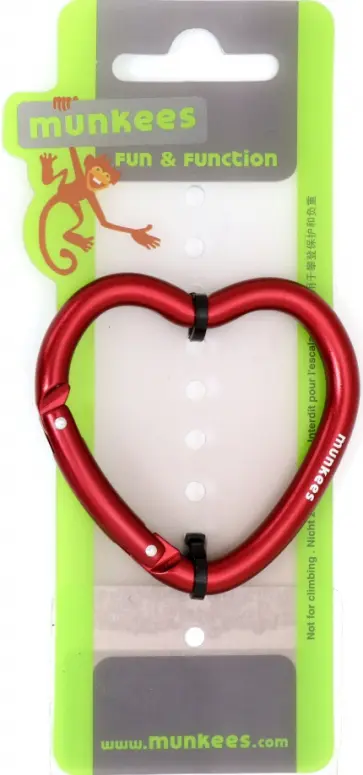 Карабин "Munkees" красный (3221) обложка книги