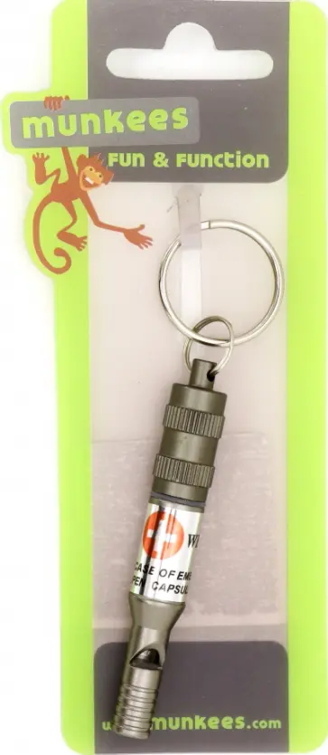 Брелок "Munkees Emergency Whistle" (3385) обложка книги