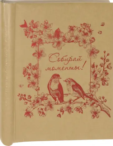 Фотоальбом "Собирай моменты" (20 листов, магнитные листы) (81291) обложка книги