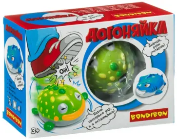 Игра развлекательная «Догоняйка», рептилия (ВВ4290) обложка книги