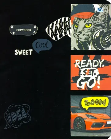 Тетрадь общая "Super good" (48 листов, А5, клетка, в ассортименте) (Т5ск48_вл 8419) обложка книги