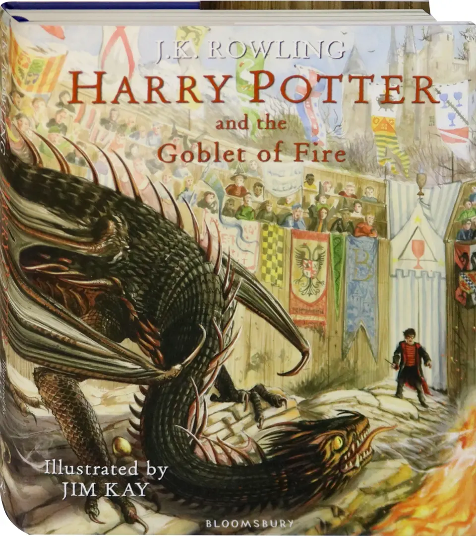 Книга: Harry Potter and the Goblet of Fire (Гарри Поттер и Кубок Огня). 📙 ...