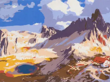 Холст для рисования по номерам "Красивый пейзаж" (22х30 см) (HS126) обложка книги