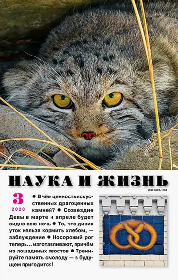 Журнал "Наука и жизнь" № 3. 2020 обложка книги