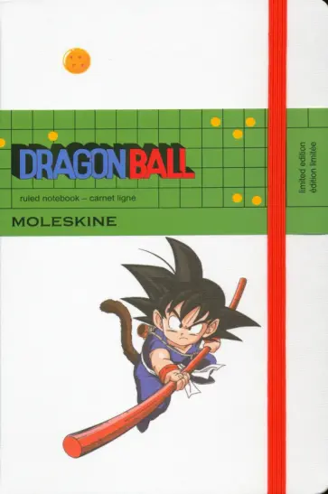 Блокнот 120 листов, 13*21 см "LE DRAGONBALL, Goku" (LEDGQP060A) обложка книги