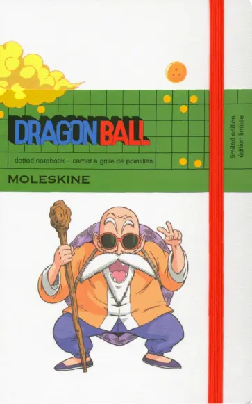 Блокнот 120 листов, 13*21 см "LE DRAGONBALL, Roshi" (LEDGQP066B) обложка книги