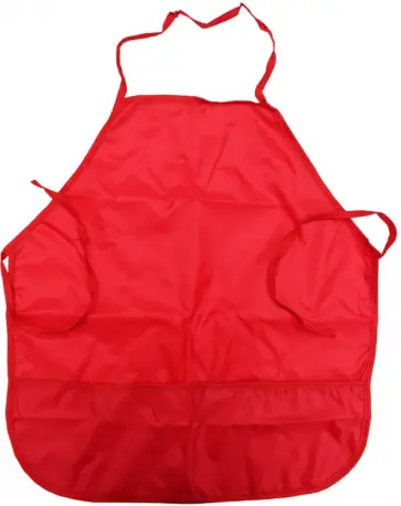 Фартук с нарукавниками КРАСНЫЙ (ФН-8089) обложка книги