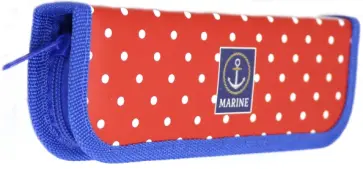 Пенал "Белый горошек" (1 отделение, без наполнения) (ПН-1803) обложка книги