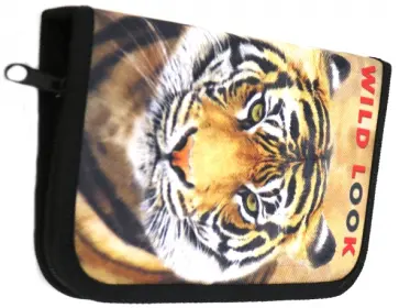 Пенал "Тигр" (1 отделение, без наполнения, ткань) (ПН-2022) обложка книги