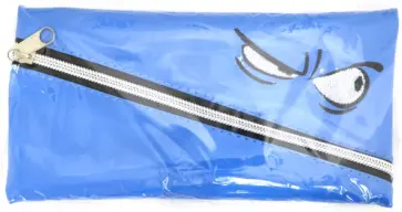 Пенал-косметичка "Синий смайл" (ПМ-6277) обложка книги