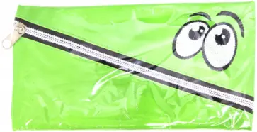 Пенал-косметичка "Зеленый смайл" (ПМ-6278) обложка книги