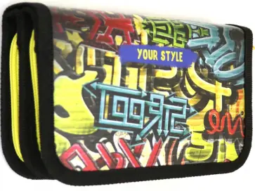 Пенал "Граффити" (2 отделения, без наполнения) (ПН-9202) обложка книги