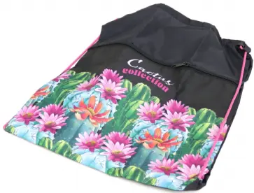 Мешок для обуви с карманом "ЦВЕТУЩИЕ КАКТУСЫ" (МО-6565) обложка книги