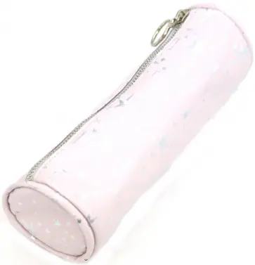 Пенал-тубус "ЗВЕЗДЫ И БУКВЫ, ПУДРОВЫЙ" (ПН-6825) обложка книги