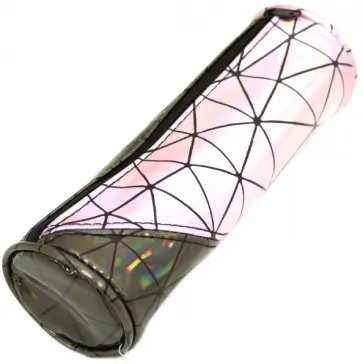 Пенал- тубус "БЛЕСТЯЩАЯ ГЕОМЕТРИЯ. РОЗОВЫЙ И СЕРЕБРИСТЫЙ" (ПН-6841) обложка книги