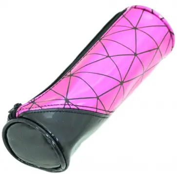 Пенал-тубус "БЛЕСТЯЩАЯ ГЕОМЕТРИЯ, ЧЁРНЫЙ И МАЛИНОВЫЙ" (ПН-6843) обложка книги