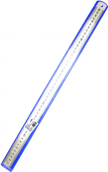 Линейка металлическая 50 см (Л-6764) обложка книги