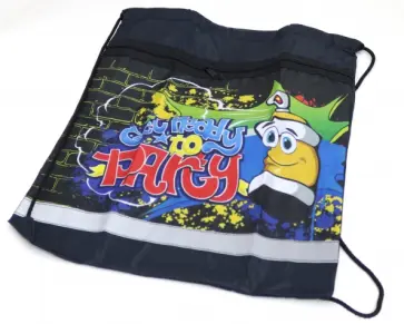 Мешок для обуви с карманом и светотражателем "ГРАФФИТИ" (МО-2066) обложка книги