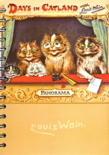 Скетчбук "Уэйн. Дни в Кэтланде" (100 листов, А5, нелинованный, спираль) (5229) обложка книги