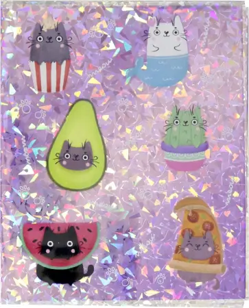 Обложки для тетради с рисунком "Коты" 3 штуки (51140) Обложки для тетради с рисунком "Коты" 3 штуки (51140) обложка книги