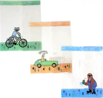 Обложки для тетрадей с рисунком 3 штуки "Зверята" Обложки для тетрадей с рисунком 3 штуки "Зверята" обложка книги