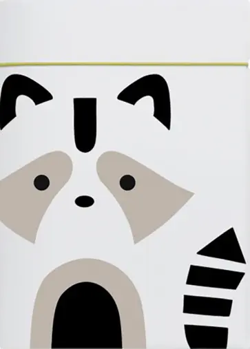 Папка для тетрадей пластиковая А5 "Енот" (51175) обложка книги