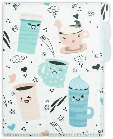 Папка-уголок для документов А4 "Кофе" (49678) обложка книги