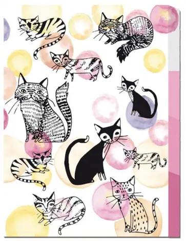 Папка-уголок для документов А5 "Коты" (49665) обложка книги