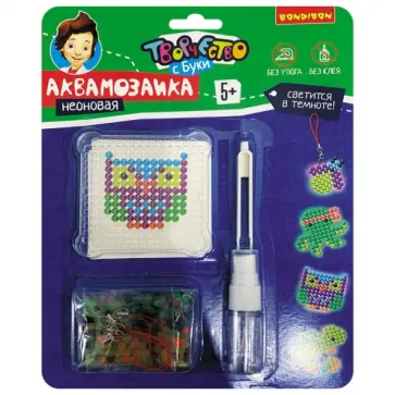 Аквамозаика неоновая (светится в темноте) (ВВ4226) Аквамозаика неоновая (светится в темноте) (ВВ4226) обложка книги