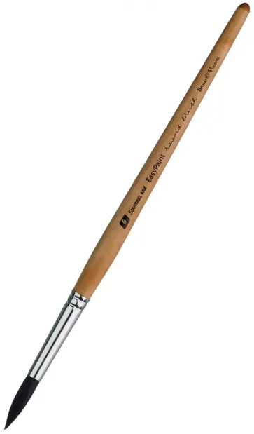 Кисть белка армированная круглая №6 (72-0202) Кисть белка армированная круглая №6 (72-0202) обложка книги