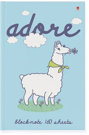 Блокнот-престиж 160 листов, А5 "ДАВАЙ, ЛАМА" (3-160-074/16) обложка книги