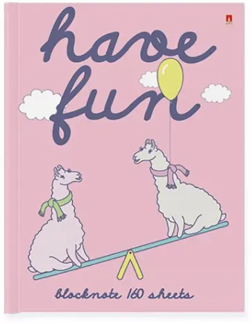 Блокнот-престиж 160 листов, А6 "ДАВАЙ, ЛАМА" (3-160-002/19) обложка книги