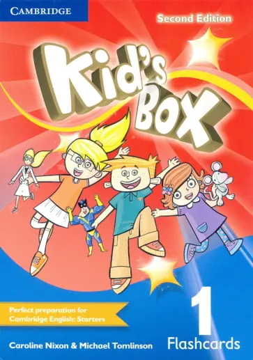 Nixon, Tomlinson - Kid's Box. 2nd Edition. Level 1. Flashcards, Pack of 96 обложка книги