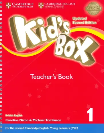 Nixon, Tomlinson - Kid's Box. Level 1. 2nd Edition. Teacher's Book. Updated British English Nixon, Tomlinson - Kid's Box. Level 1. 2nd Edition. Teacher's Book. Updated British English обложка книги
