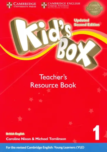 Nixon, Tomlinson - Kid's Box. 2nd Edition. Level 1. Teacher's Resource Book with Online Audio. British English Nixon, Tomlinson - Kid's Box. 2nd Edition. Level 1. Teacher's Resource Book with Online Audio. British English обложка книги