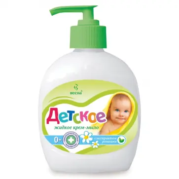 Мыло-крем жидкое 280мл ДЕТСКОЕ "Ромашка" обложка книги