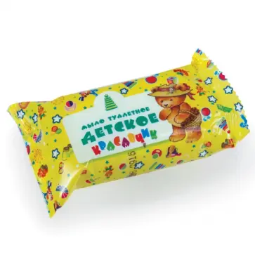 Мыло туалетное 100г ДЕТСКОЕ "Красавчик" (Меридиан) обложка книги