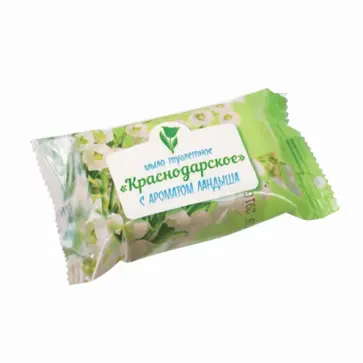 Мыло туалетное 75г КРАСНОДАРСКОЕ, "Ландыш" 90695 обложка книги