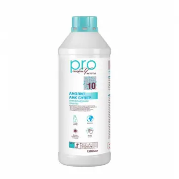 Дезинфицирующие средство Анолит Анк Супер PRO 1500 мл обложка книги