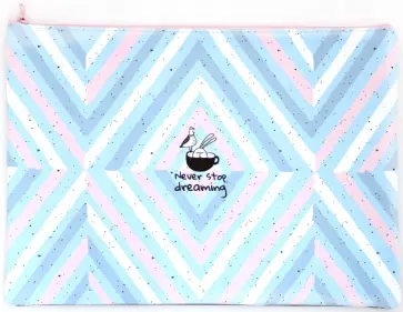 Папка для тетрадей А4+ "Bunny, чашка" искусственная кожа (N1917) обложка книги