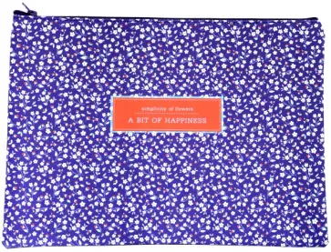 Папка для тетрадей А4+ "Joli, синий" искусственная кожа (N1918) обложка книги