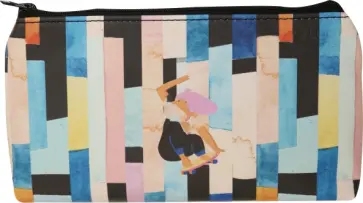 Пенал-косметичка 18,5*10,Skater,девочка,ISP050 обложка книги