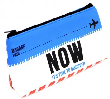 Пенал-косметичка 18,5*10 см "Baggage" (ISP052) обложка книги