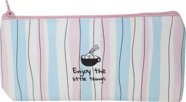 Пенал-косметичка 21*10 см "Bunny, полосы" (N1967) обложка книги