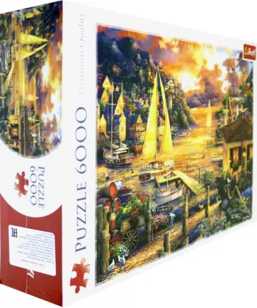 Trefl. Puzzle-6000. Пойманные сны обложка книги