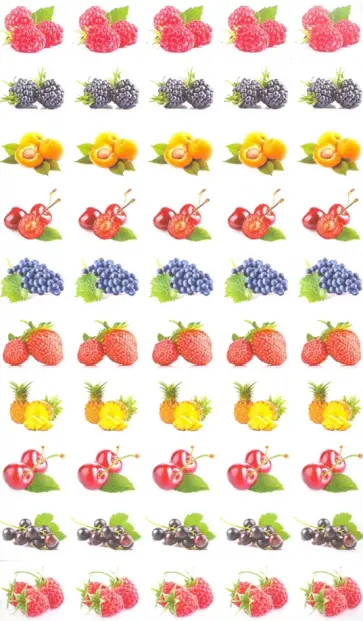 Набор наклеек для поощрения "Ягодки" (НМ-7737) обложка книги