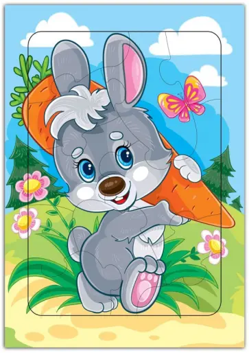 Развивающие рамки "Зайка" (3816) обложка книги