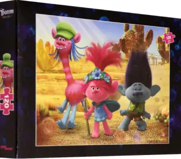 Puzzle-120 "Trolls - 2" (в ассортименте) (75167) Puzzle-120 "Trolls - 2" (в ассортименте) (75167) обложка книги