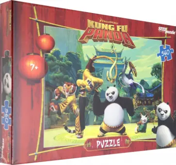 Puzzle-560 Кунг-фу Панда обложка книги