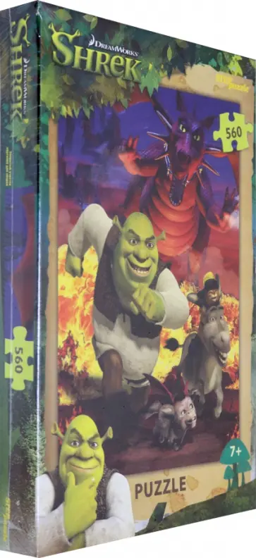 Мозаика puzzle 560 Shrek обложка книги